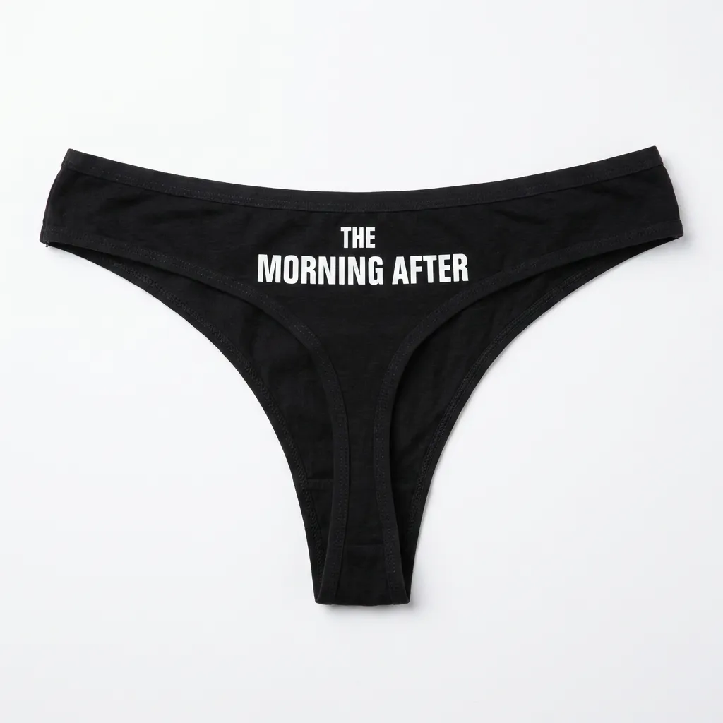 TMA Custom Logo Thong - View 1