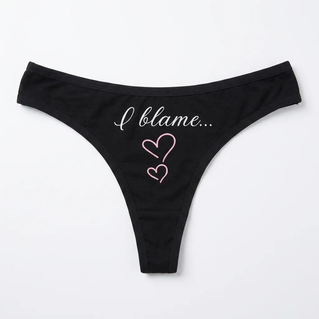 TMA Custom Logo Thong - View 2